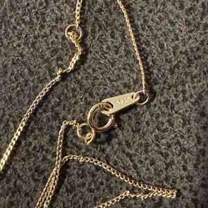 Sterling Silver Gold Necklace Chain